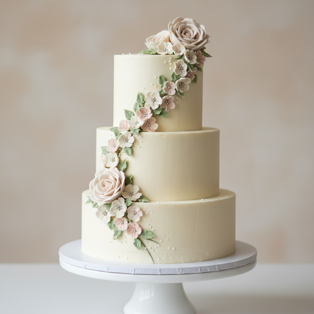 Elegante individuelle Torte